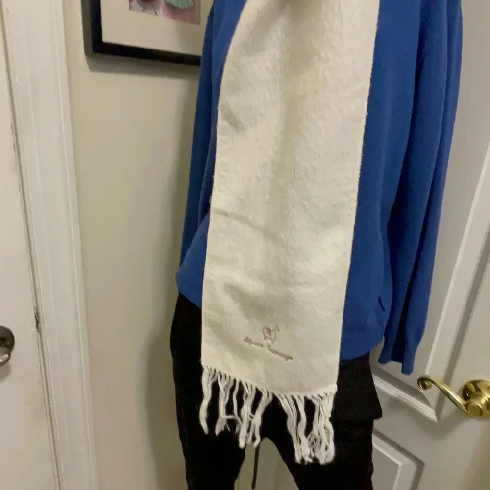 Apaco camargo beautiful wool and silk scarf